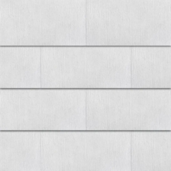 WeatherSide Fiber-Cement Siding - Purity Straight Shingle w/ Textured Surface - 12 in x 24 in (18 Shingles - Approx 33 Sq Ft)