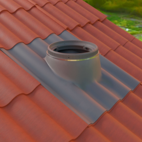 VELUX 14 in. Flexible Sun Tunnel Skylight - Pitched Metal Flashing