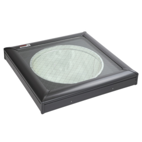 14 in. Curb Mount Rigid Sun Tunnel Skylight with Wildfire Glass and ECL Shingle Roof Flashing