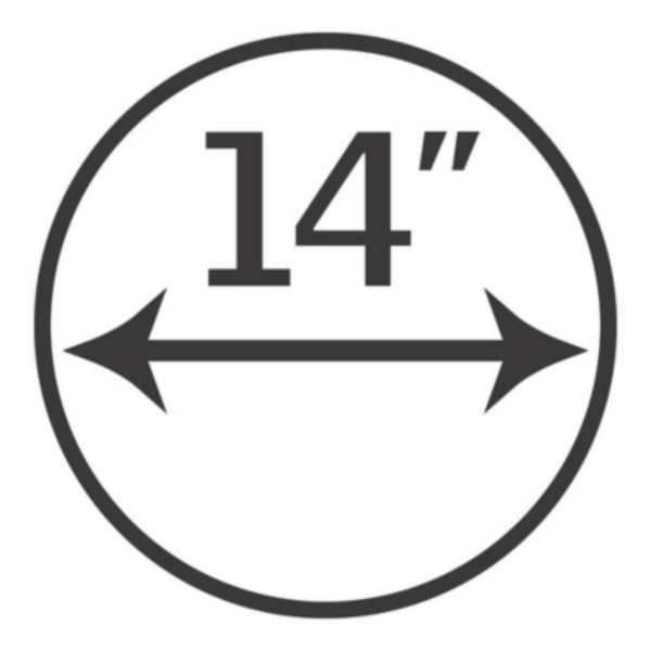 14 in. Curb Mount Rigid Sun Tunnel Skylight with Wildfire Glass and ECL Shingle Roof Flashing