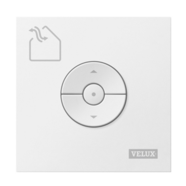 VELUX Electric Venting Curb Mount Skylight - White Solar Powered Shade