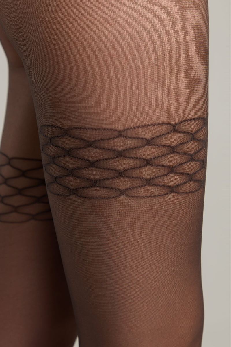Fantasy Tights Conte Versale - Openwork Stockings Imitation