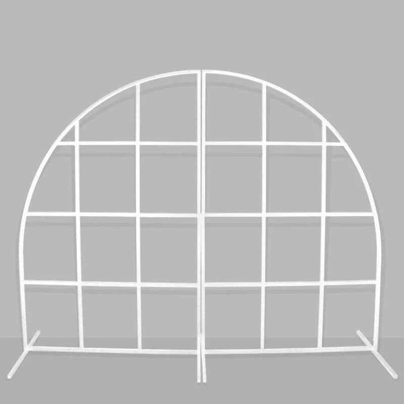 Wedding Backdrop Grid Arch  Flower Stand