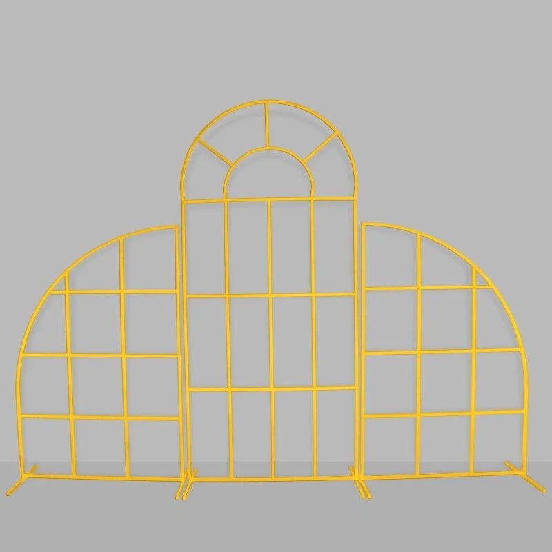 Wedding Backdrop Grid Arch  Flower Stand