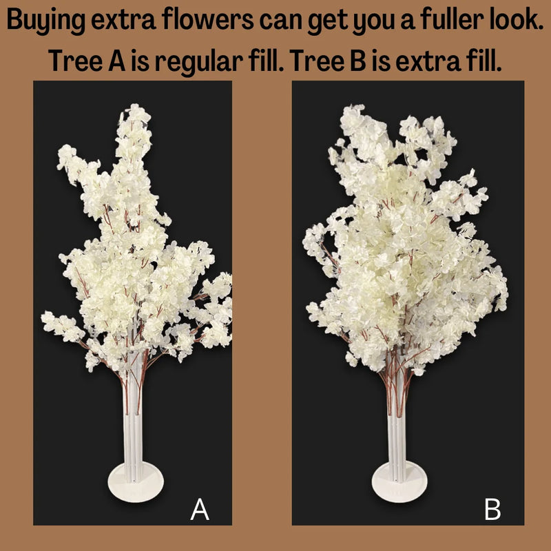Wedding Cherry Flower Tree Centerpieces 2-Pack