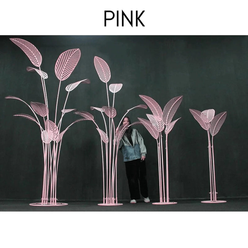 Metal Palm Tree Stand - Decorative Palmetto Backdrop Props