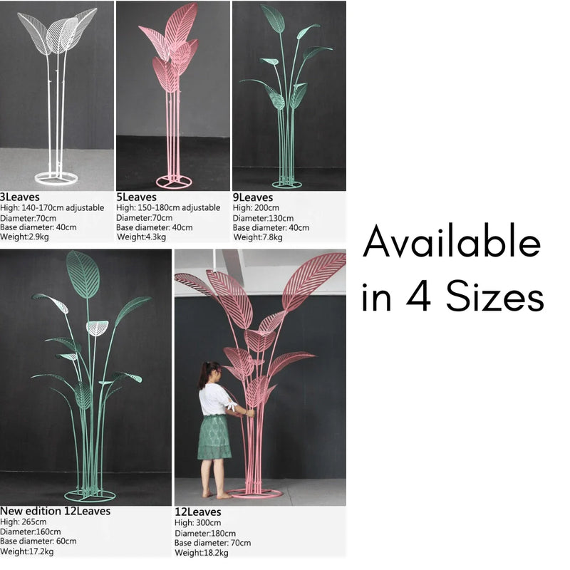 Metal Palm Tree Stand - Decorative Palmetto Backdrop Props