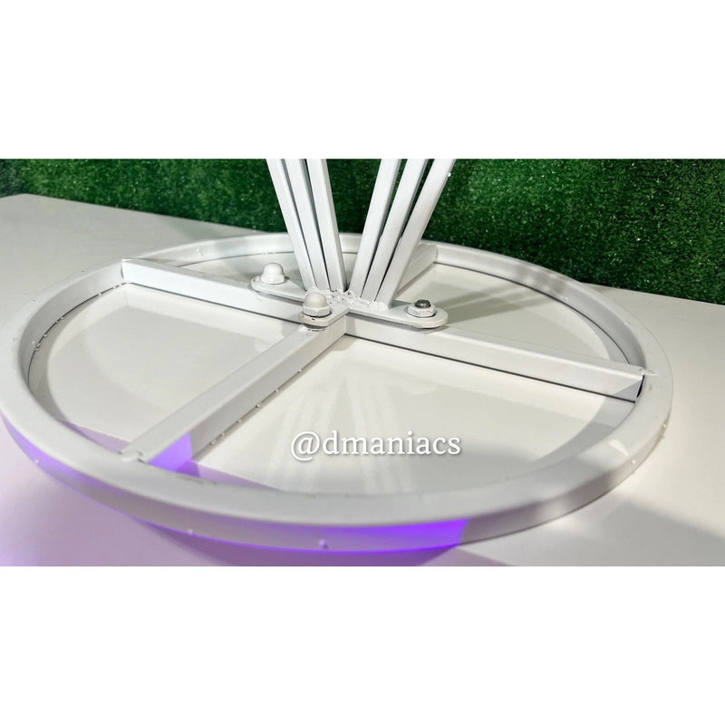 Wedding Table Geometric Centerpieces 40" Tall