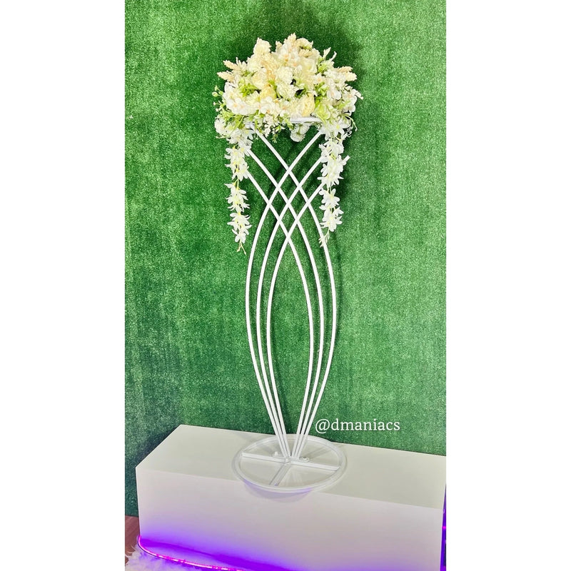 Wedding Table Geometric Centerpieces 40" Tall