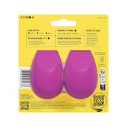 Bioblender Makeup Sponge Duo, Compostable Makeup Blender, for Liquid & Cream Foundation, Seamless Application, Eco-Friendly Beauty Sponge, Cruelty-Free & Latex Free, 2 Count