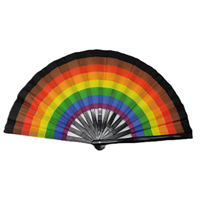 Fluorescent Printing On Bamboo Bone Fan