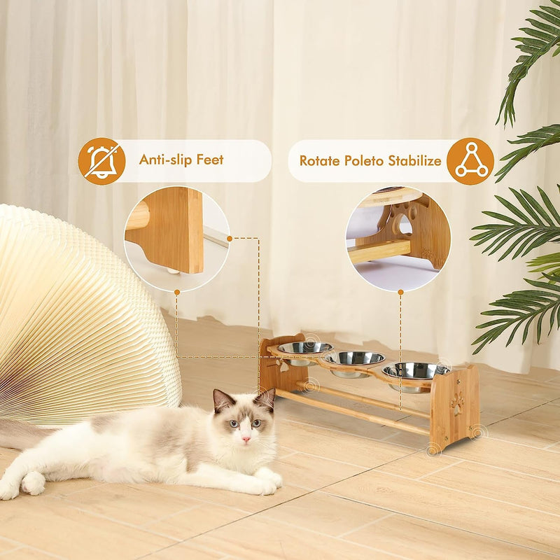 Elevated Dog Bowls for Cats and Dogs