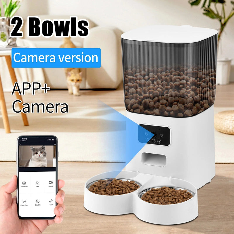 Automatic Pet Feeder with Camera