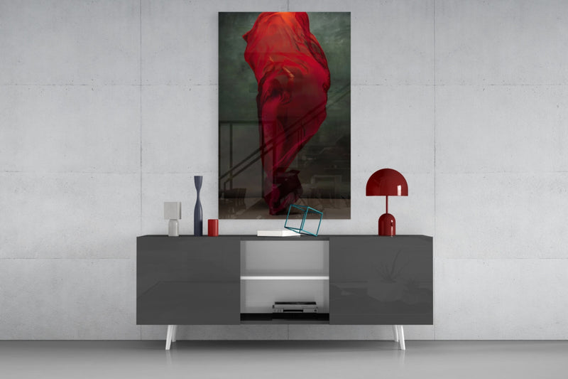 Ballerina Glass Wall Art