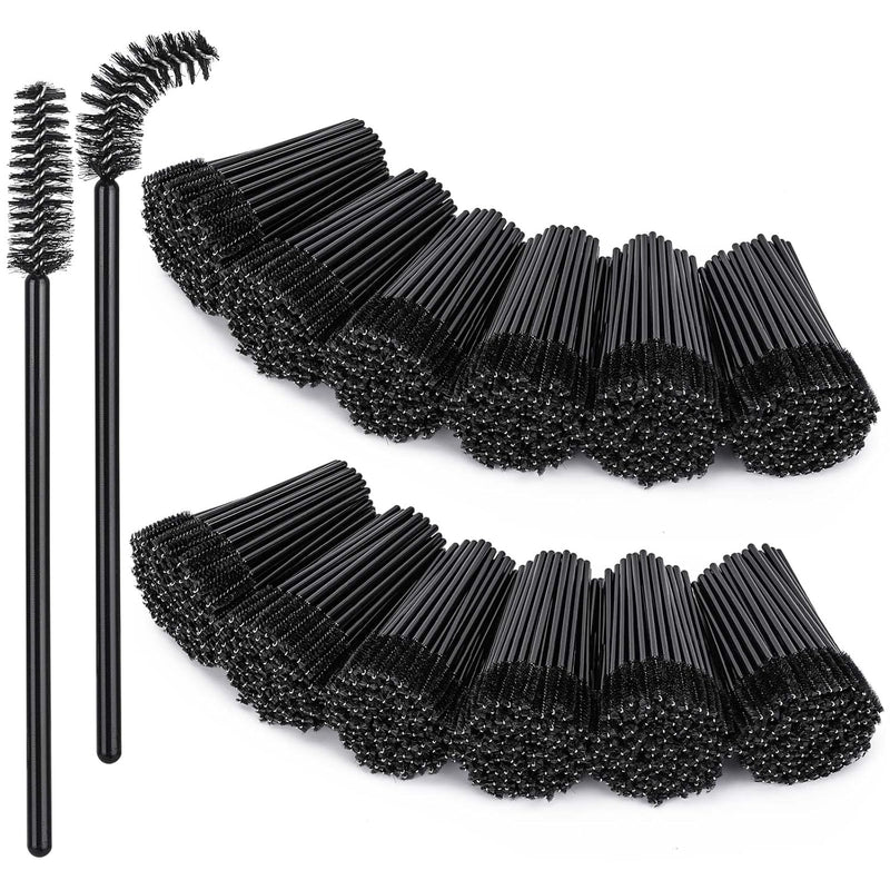 100 Pcs Disposable Eyelash Spoolies Brush Mascara Applicator Lash Wand Lashes Brush Eyebrow Spooly for Extension