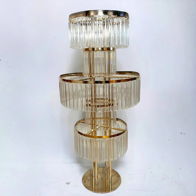 Crystal Flower Rack 43.3" Wedding Table Centerpiece