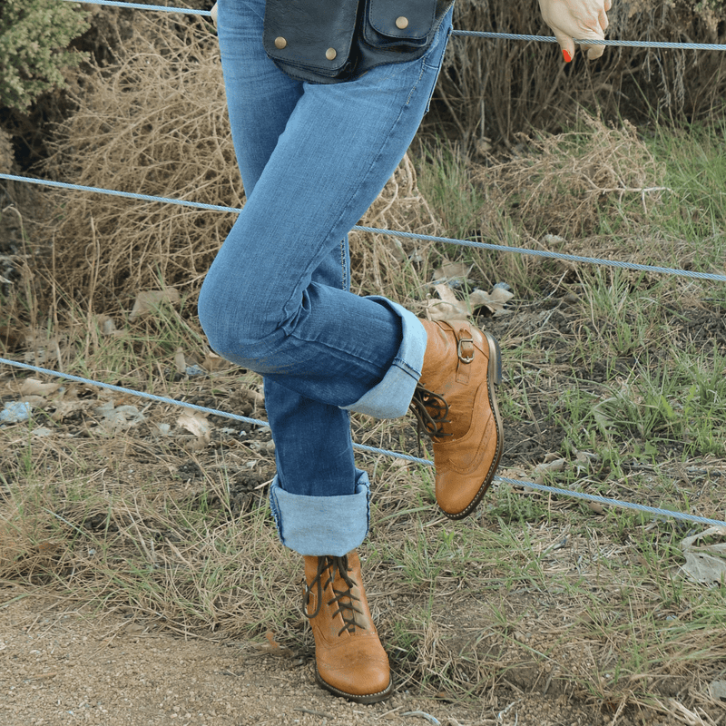 Custom Handmade Lace Up Victorian Boots