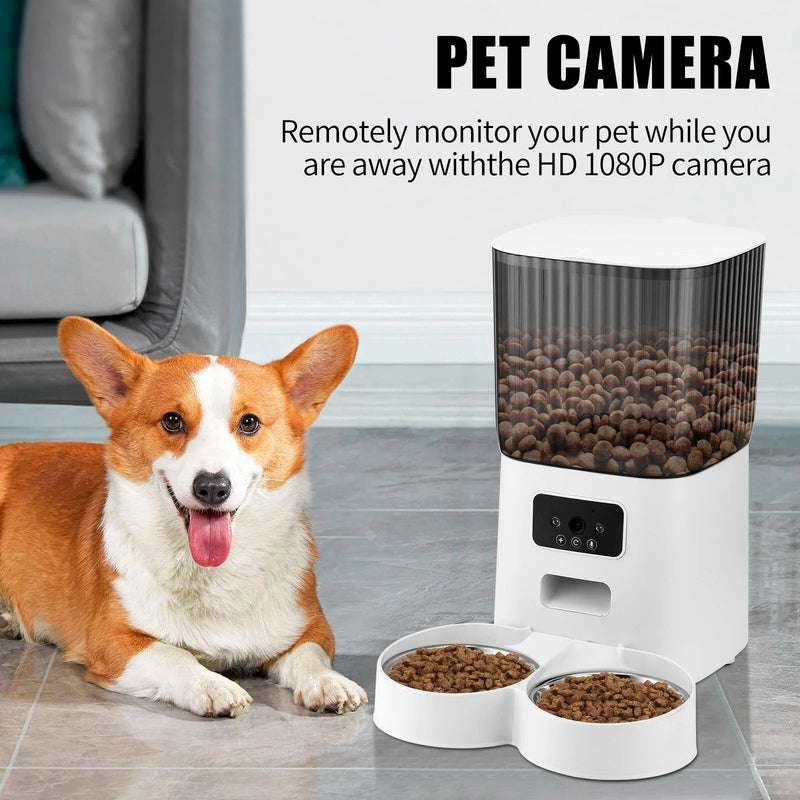 Automatic Pet Feeder with Camera