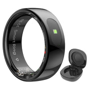 Smart Ring R08 Womens Men Electronic Smartring 5ATM Waterproof Sports Fitness Tracker Sleep Tracker for Xiaomi Samsung Phone