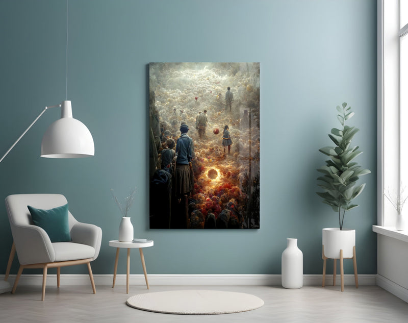 Abandonment Glass Art  || Designer Collection