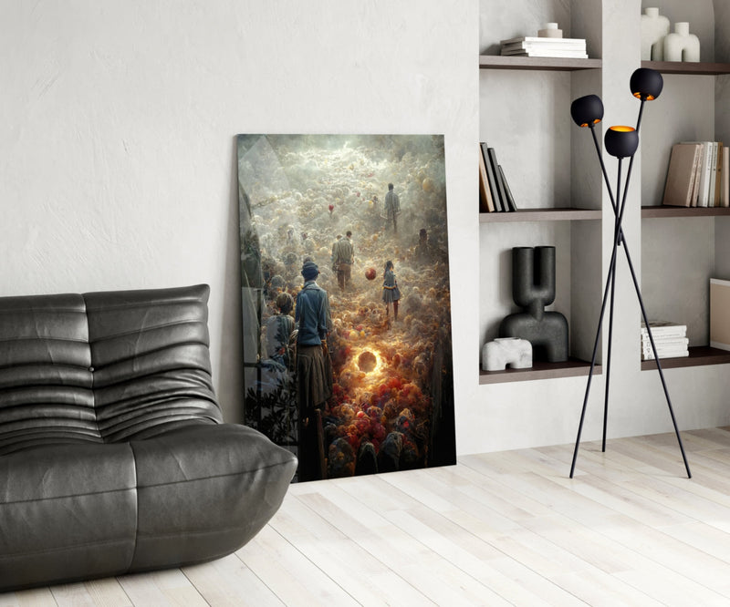 Abandonment Glass Art  || Designer Collection