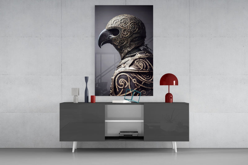 The Bird Glass Wall Art || Designer Collection