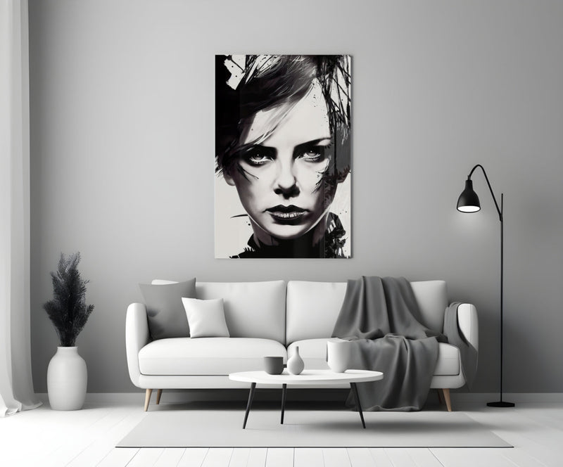 The Bellicose Glass Wall Art || Designer Collection