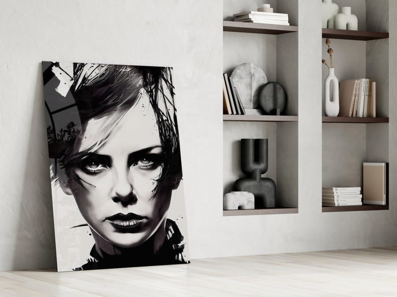 The Bellicose Glass Wall Art || Designer Collection