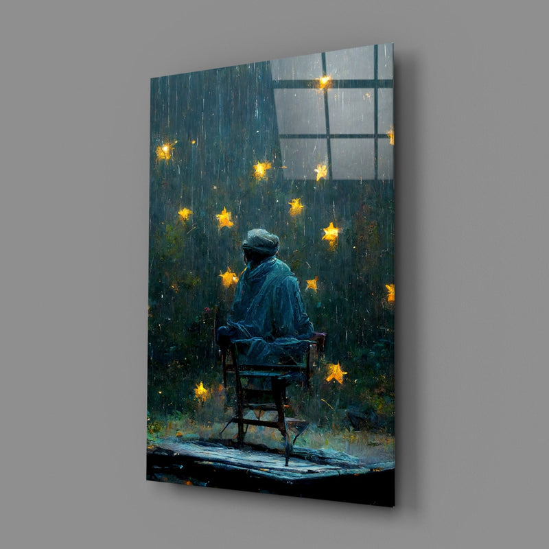 Star Rain Glass Art  || Designer Collection