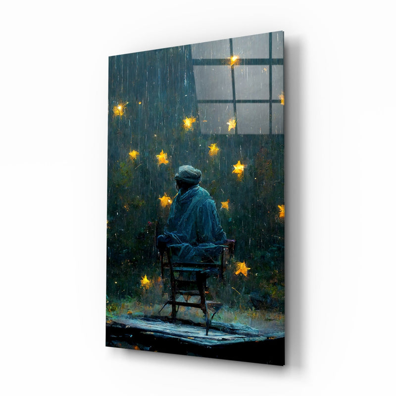Star Rain Glass Art  || Designer Collection