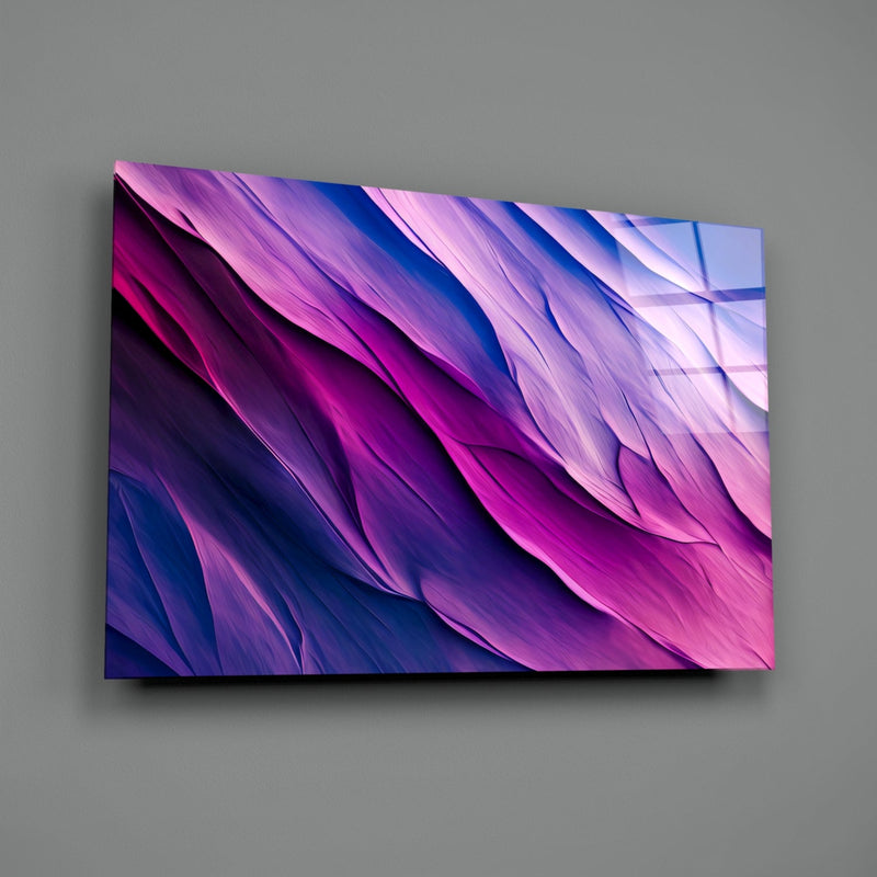 Purple Dance Glass Wall Art  || Designer Collection