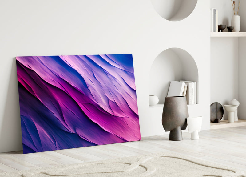 Purple Dance Glass Wall Art  || Designer Collection