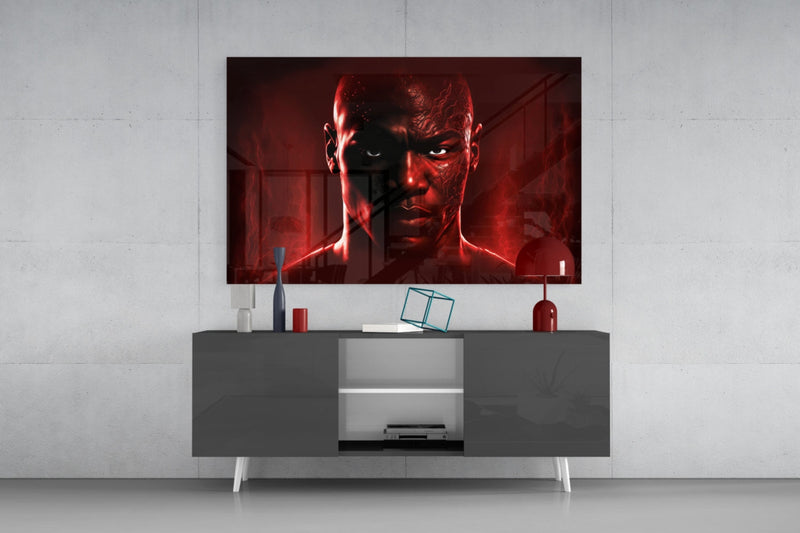 Iconic Michael Jordan Glass Wall Art  || Designer Collection
