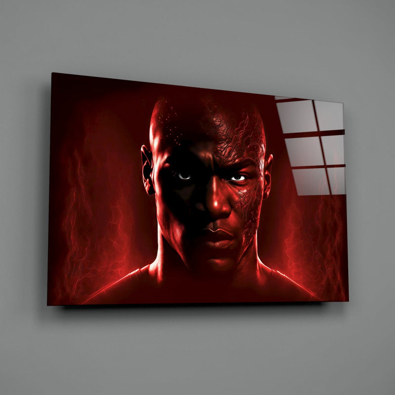 Iconic Michael Jordan Glass Wall Art  || Designer Collection