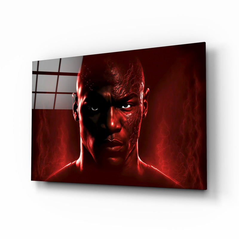 Iconic Michael Jordan Glass Wall Art  || Designer Collection