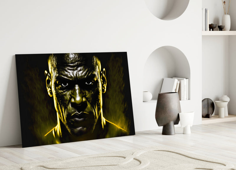 Iconic Michael Jordan Glass Wall Art  || Designer Collection