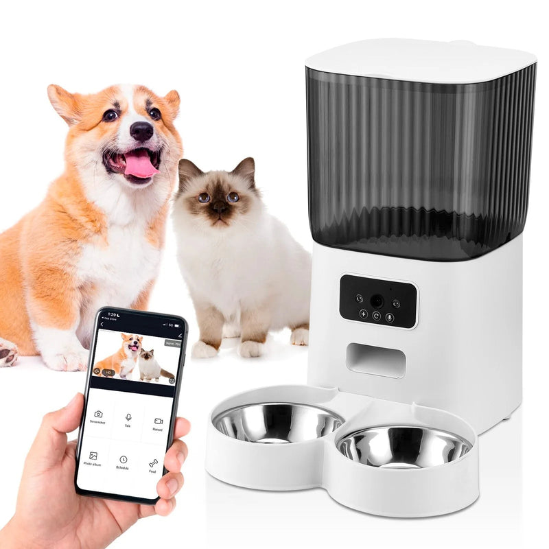 Automatic Pet Feeder with Camera