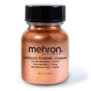 Makeup Metallic Powder | Metallic Chrome Powder Pigment for Face & Body Paint, Eyeshadow, and Eyeliner .5 Oz (14 G) (Silver)