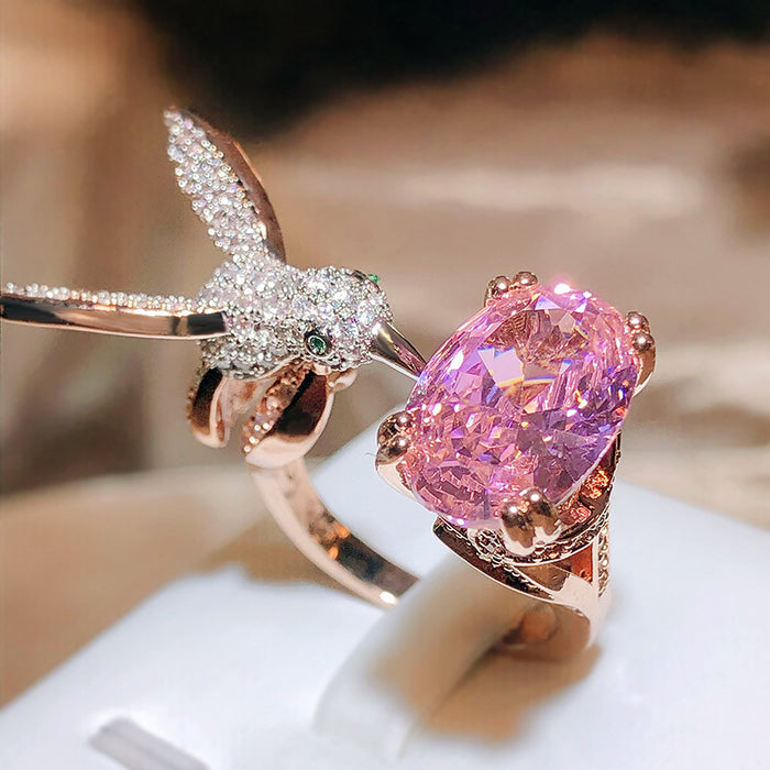 Women's Fashion Saint Mary's Hummingbird Ring