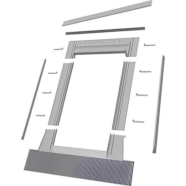 Aluminum High-Profile Tile Roof Flashing Kit for Egress Roof Window