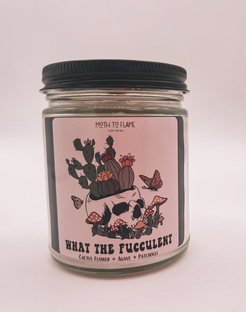 What the Fucculent – 7 oz Candle