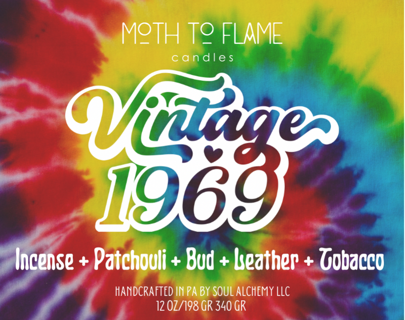 Vintage 1969 β 7 oz / 12 oz Candle