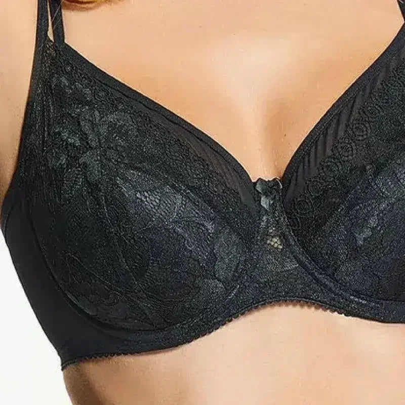 Lace Overlay Plunge Bra Kostar Lacy Love