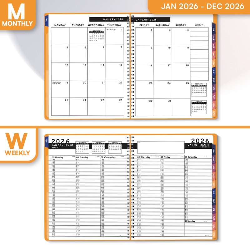 2026 Jan-Dec Appointment Book & Planner