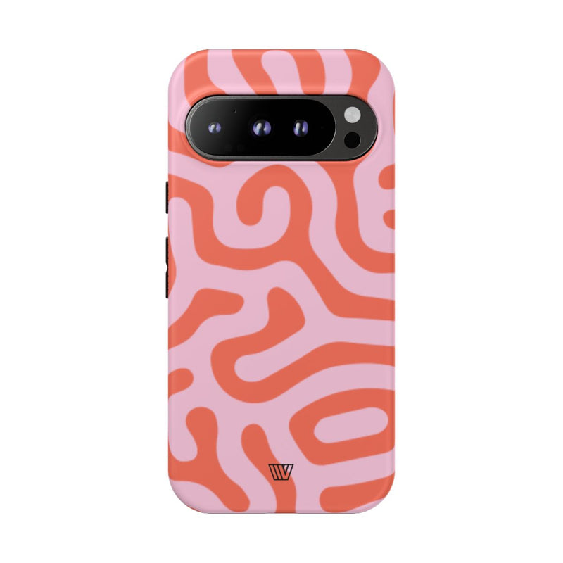 CORAL ORGANIC LINES | Tough Phone Case