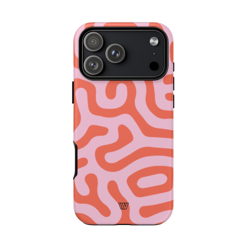 CORAL ORGANIC LINES | Tough Phone Case