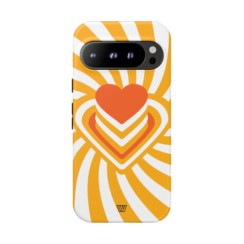 HEART RAY STACK | Tough Phone Case
