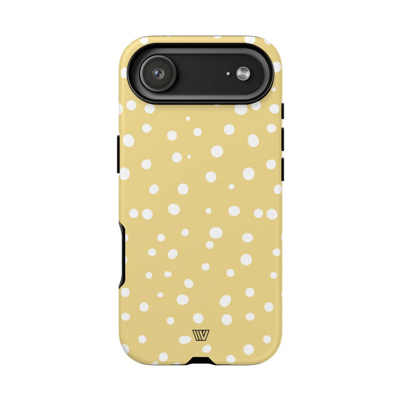 MUTED YELLOW DOTS | Tough Phone Case