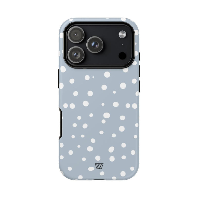BLUE HAZE DOTS | Tough Phone Case
