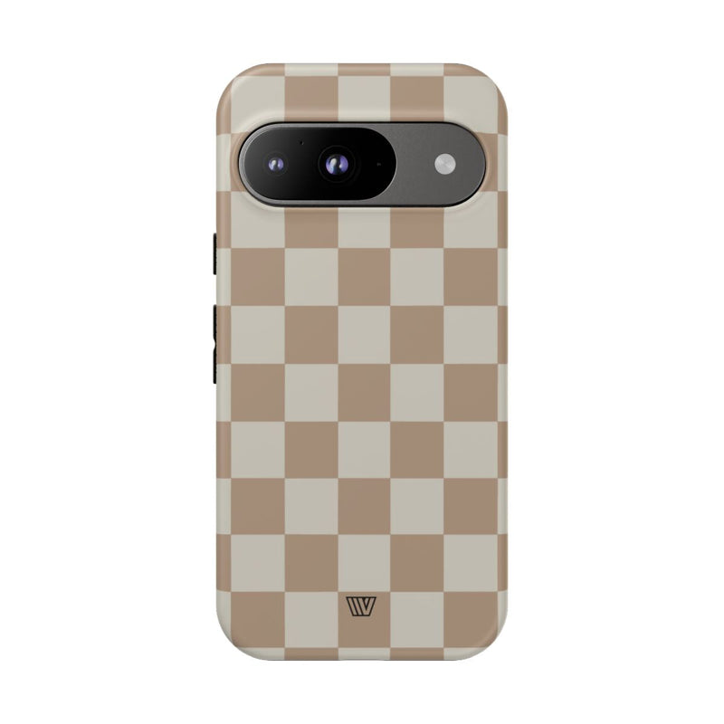 NEUTRAL CHECKERBOARD | Tough Phone Case